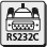 Pictogram Datový kabel RS232C