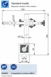 Magnetický stojánek: INTERAPID 01639019