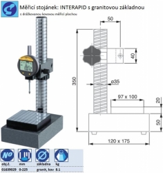 Měřicí stojánek: INTERAPID 01639029