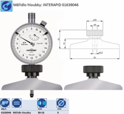 Měřidlo hloubky: INTERAPID 01639046