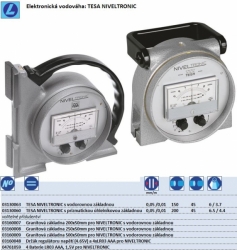 Elektronická vodováha: TESA NIVELTRONIC