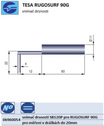 Snímač drsnosti SB120P