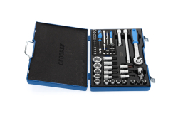 19 sada nástrčných klíčů V20U-10 1/4" +1/2"  50 kusů