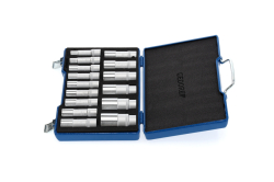 Sada nástrčných klíčů D 19 L-015 1/2" 15 kusů