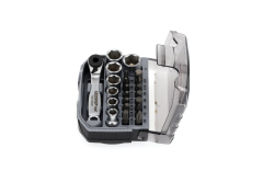 R49005023 Sada bitových ráčn 1/4" s adaptérem bit fix kompaktní 23 kusů