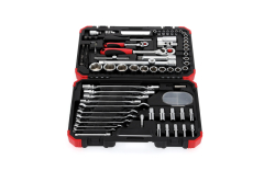 R46003092 Sada nástrčných klíčů 1/4" + 1/2" 92 kusů