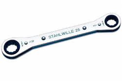 Oboustranné očkové ráčnové klíče STAHLWILLE 25a