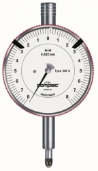 Číselníkové úchylkoměry: Mercer/Compac Ø 58/0.002mm, 565S
