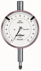 Číselníkové úchylkoměry: Mercer/Compac Ø 58/0.002mm, 565S