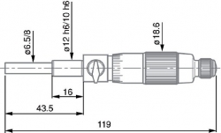 Mikrometrická hlavice ETALON 266