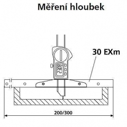 Prodloužený měřicí můstek 30 EXm