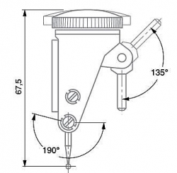 INTERAPID 312 Model s kolmým číselníkem