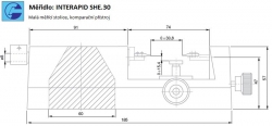 INTERAPID SHE30 Rozměry
