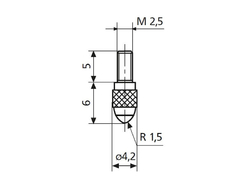 Standardní měřicí doteky MarCator 901 / 901 H / 901 R