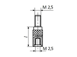 Prodlužovací nástavce pro měřicí doteky MarCator 912