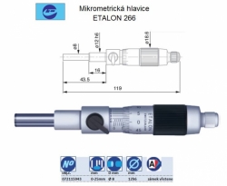 Mikrometrická hlavice ETALON 266