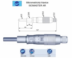 Mikrometrická hlavice ISOMASTER AR