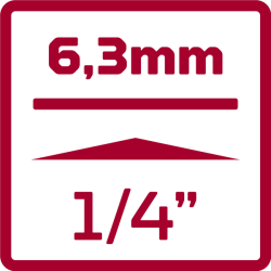 R49004033 Sada nástrčných klíčů 1/4" 33 kusů