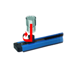 SL 3014 zásuvka, magnetická 3/8" prázdná