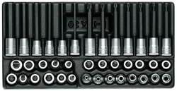 1500 ES-ITX 30 Sada nástrčných hlavic a bitů 3/8"