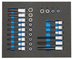 TS CT2-IT×19 Sada šroubovacích bitů 1/2" v CT-Modulu 2/4, 28 ks