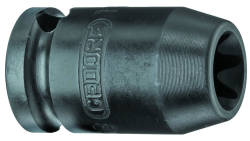Nástrčný ořech s bitovým nástavcem TX K 30 3/8" pro vnější šrouby TX