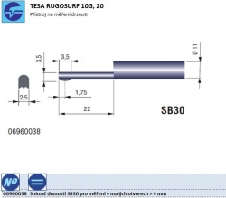 Snímač drsnosti SB30