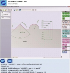 TESA PROFILE SET 2 mm