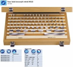 Tesa: Sada koncových měrek M122