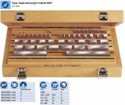 Tesa: Sada koncových měrek M47