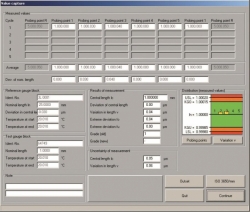 TESA UP: Software pro kalibraci koncových měrek
