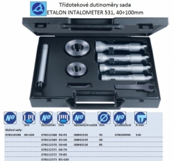 ETALON INTALOMETER 531-Sady, rozsah 40÷100mm