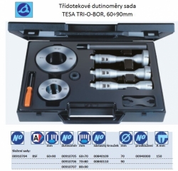 TESA TRI-O-BOR-Sady, rozsah 60÷90mm