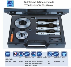 TESA TRI-O-BOR-Sady, rozsah 90÷120mm