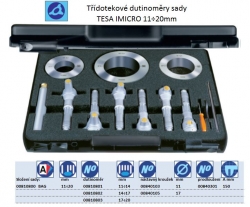 TESA IMICRO - sady, rozsah 11÷20mm