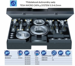 TESA IMICRO CAPA μ SYSTEM, Rozsah 3.5÷6.5mm