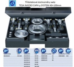 TESA IMICRO CAPA μ SYSTEM, Rozsah 40÷100mm