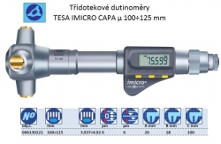 TESA IMICRO CAPA μ, Rozsah 100÷125mm