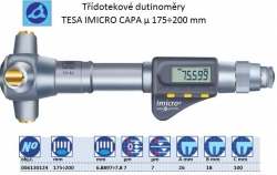 TESA IMICRO CAPA μ, Rozsah 175÷200mm