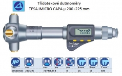 TESA IMICRO CAPA μ, Rozsah 200÷225mm