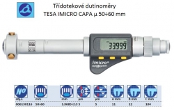 TESA IMICRO CAPA μ, Rozsah 50÷60mm