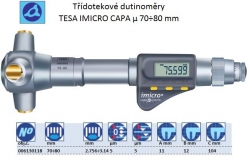 TESA IMICRO CAPA μ, Rozsah 70÷80mm