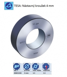 TESA: Nástavné kroužeky, průměr 4 mm
