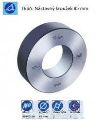 TESA: Nástavné kroužeky, průměr 85 mm