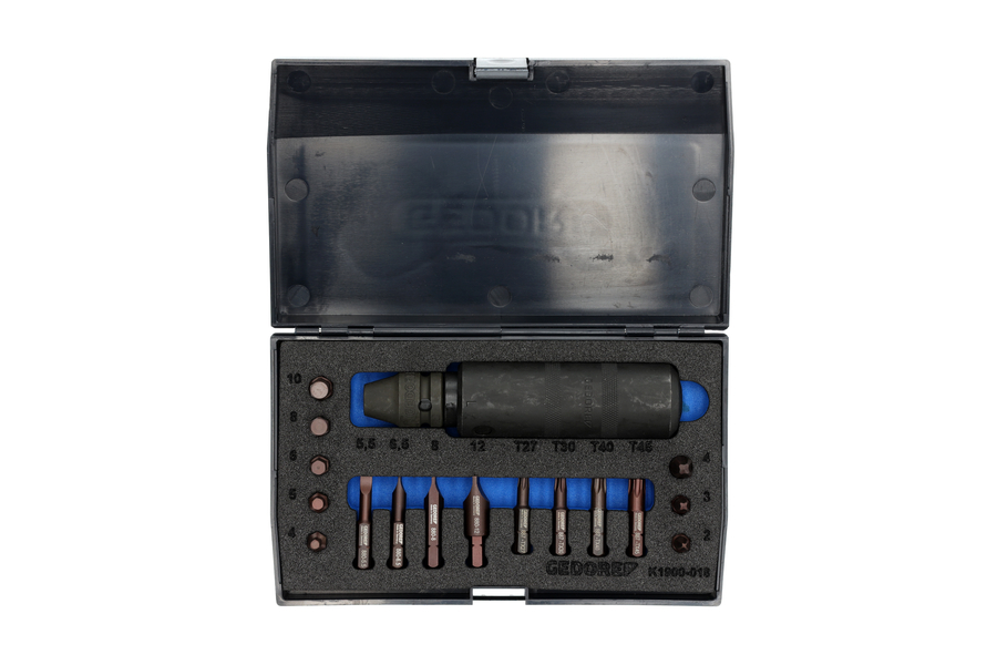 K 1900-018 Sada pro uvolnění šroubů 1/2" 18 kusů
