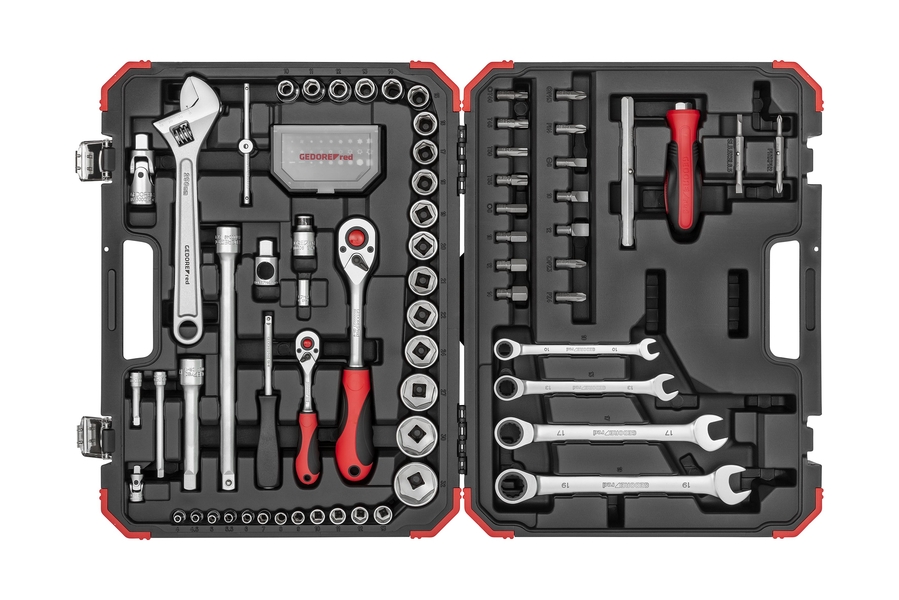 R46003097 Sada nástrčných klíčů 1/4 " +1/2" 97 kusů