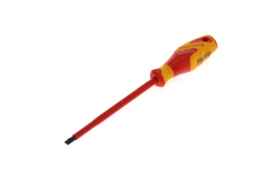 Šroubovák VDE 2170 VDE pro šrouby s drážkou,  VDE 2170 8 Drážka pro šroubovák VDE 8 mm