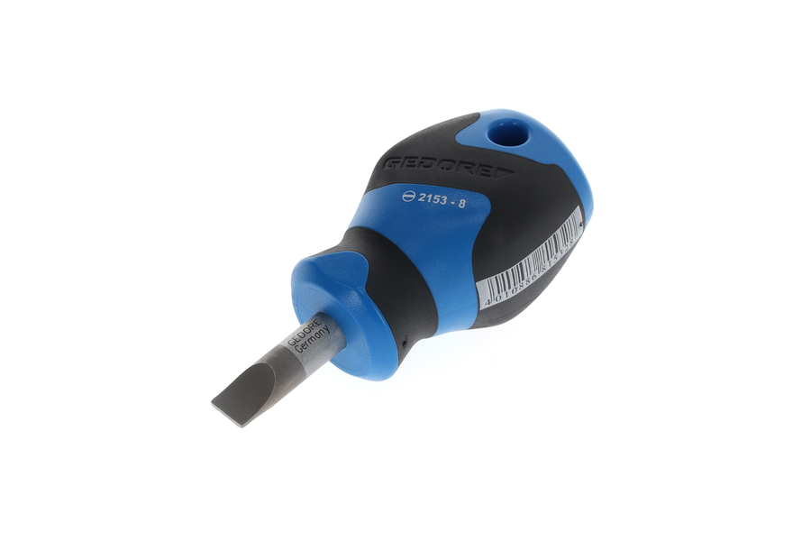 2153 3C šroubovák pro šrouby s drážkou, krátký tvar,  2153 8 3K šroubovák, krátký tvar, drážka 8 mm