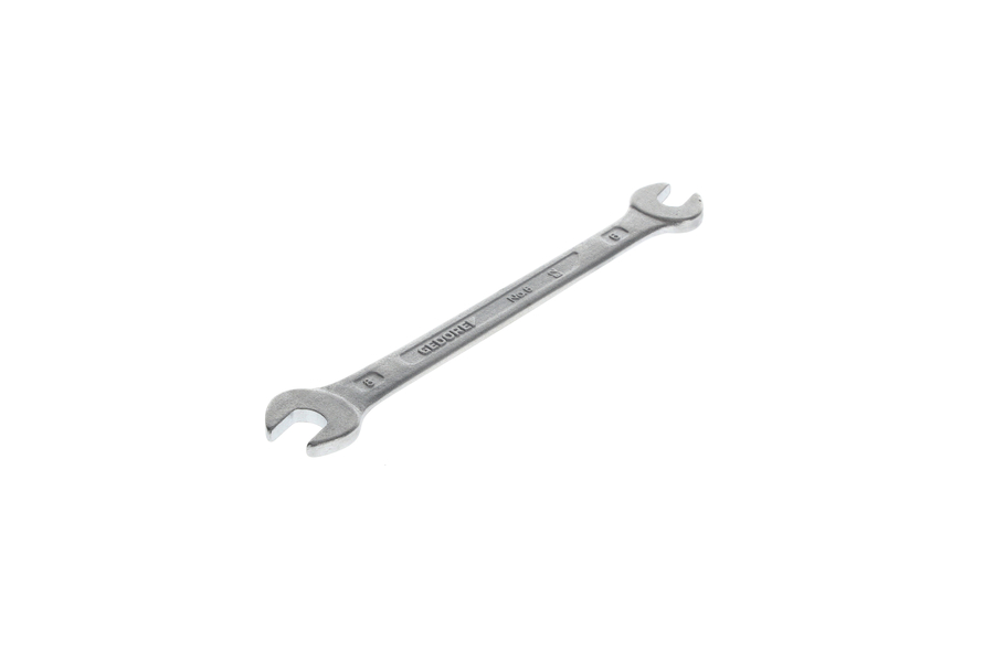 6 (MM) otevřených klíčů,  6 dvojitých vidlicových klíčů 6X8 6x8 mm