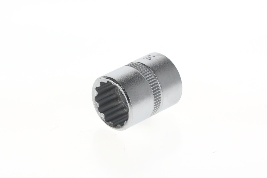 Vložka nástrčného klíče D 20 (MM) 1/4" 12bodový profil UD,  D 20 14 Zásuvka 1/4